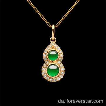 Høj kvalitet rund perle jade sten smykker